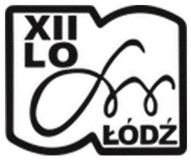 logo XII LO w Łodzi