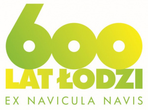 600 lat Łodzi - logo obchodów 600-lecia Miasta Łodzi
