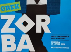 "Grek Zorba" - plakat