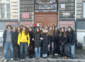 LEKCJA BIOLOGII W MUZEUM ANATOMII UNIWERSYTETU MEDYCZNEGO W ŁODZI