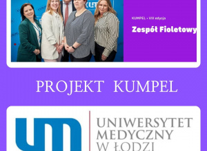 XII LO w VIII edycji projektu Uniwersytetu Medycznego w Łodzi KUMPEL