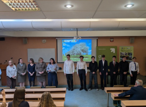 Maksymilian Głogowski w etapie centralnym Olimpiady Wiedzy Ekologicznej! 